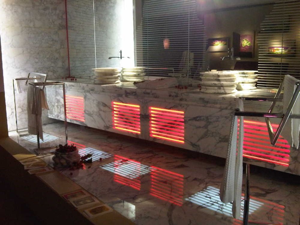 Indoor floor coverings - Marble baths - DOMOS S.R.L.