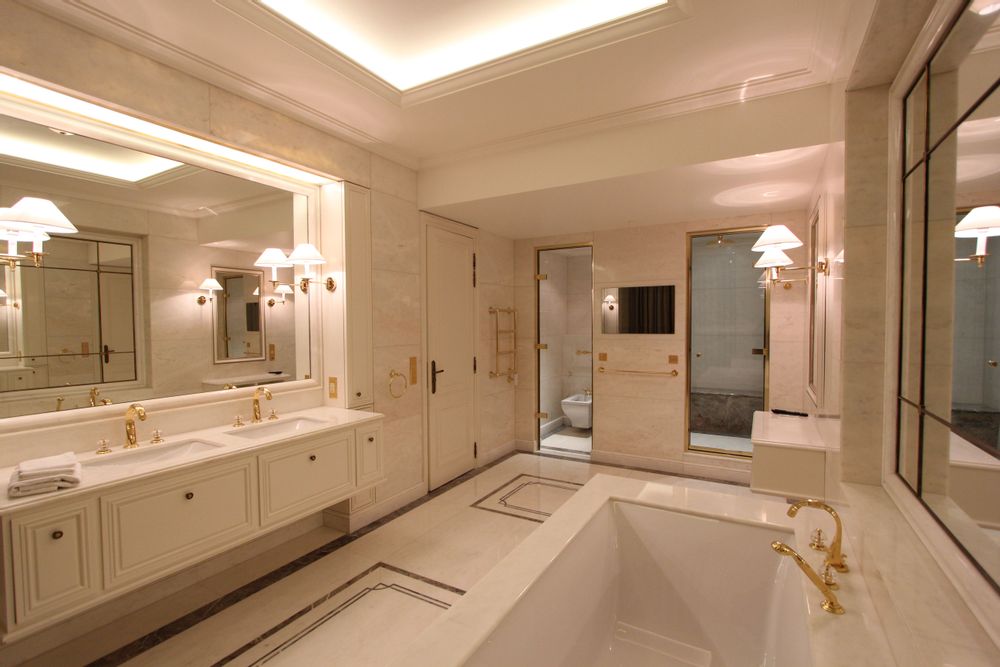Indoor floor coverings - Marble baths - DOMOS S.R.L.