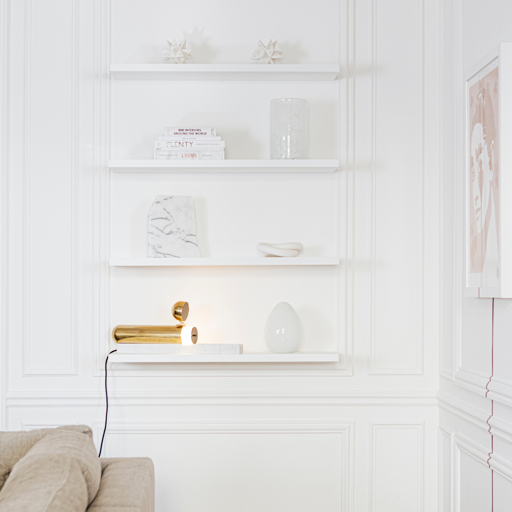 Decorative objects - Bianco Lilla - upcycled marble top - NAIA OBJET