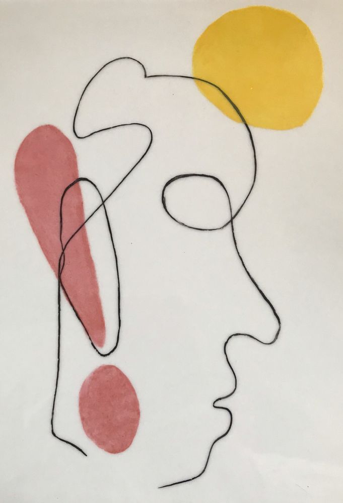 Other wall decoration - HAND-PAINTED PORCELAIN PAINTING - VERONIQUE JOLY-CORBIN