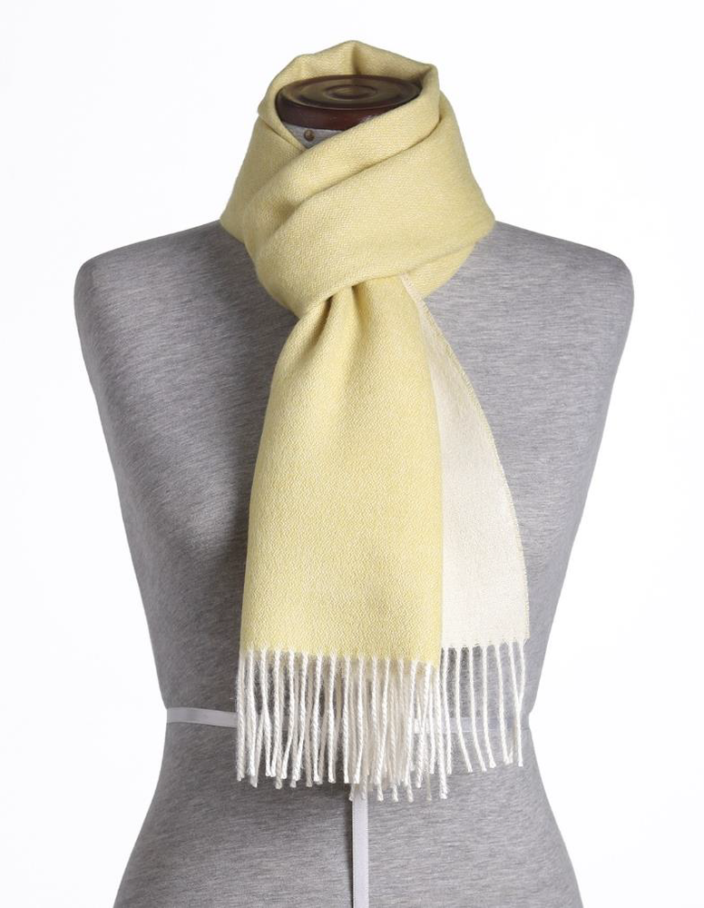 Plaids - ÉCHARPE Double Face 100 % alpaga pour bébé. Fibres naturelles certifiées. Luxe et durabilité - PUEBLO