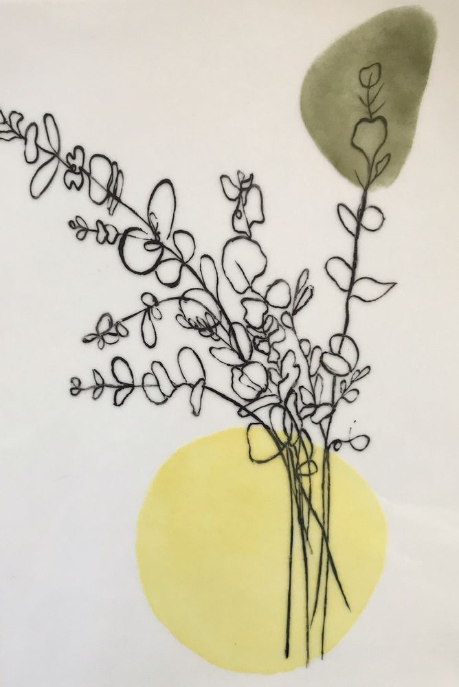 Other wall decoration - HAND-PAINTED PORCELAIN PAINTING - VERONIQUE JOLY-CORBIN