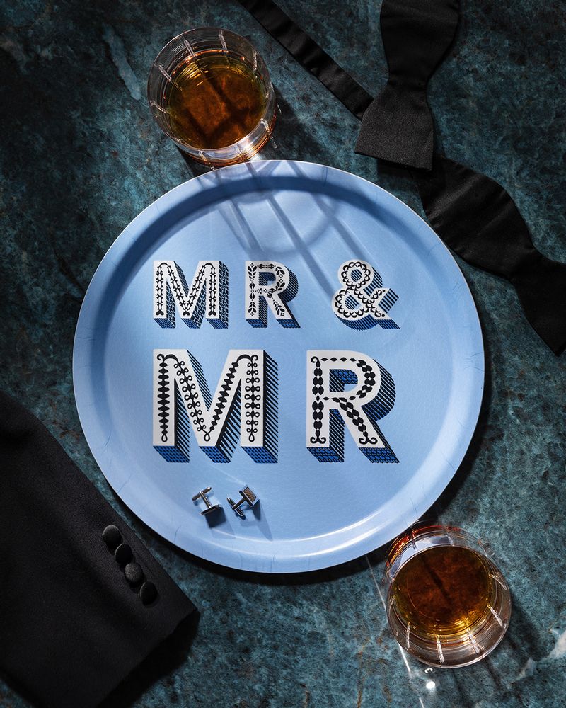 Table mat - Mrs & Mrs - Mr & Mr - Mrs - Mr - tray - JAMIDA OF SWEDEN