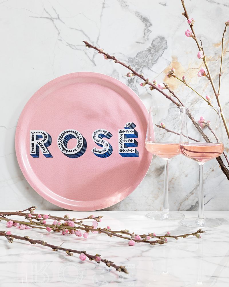 Table mat - Rose - Wine - Summer - tray - JAMIDA OF SWEDEN
