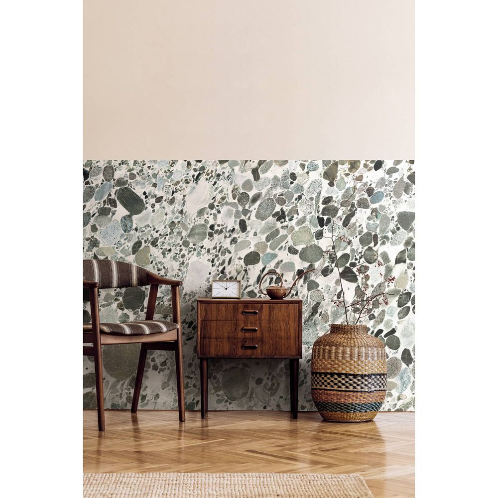 Wallpaper - Blanco Marinace marble panoramic wall mural - KOZIEL