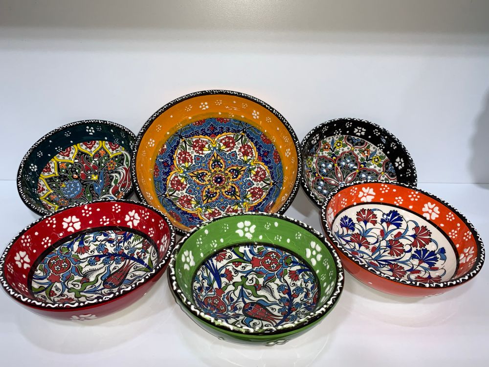 Platter and bowls - bowls and plates - MERT EL SANATLARI LTD STI
