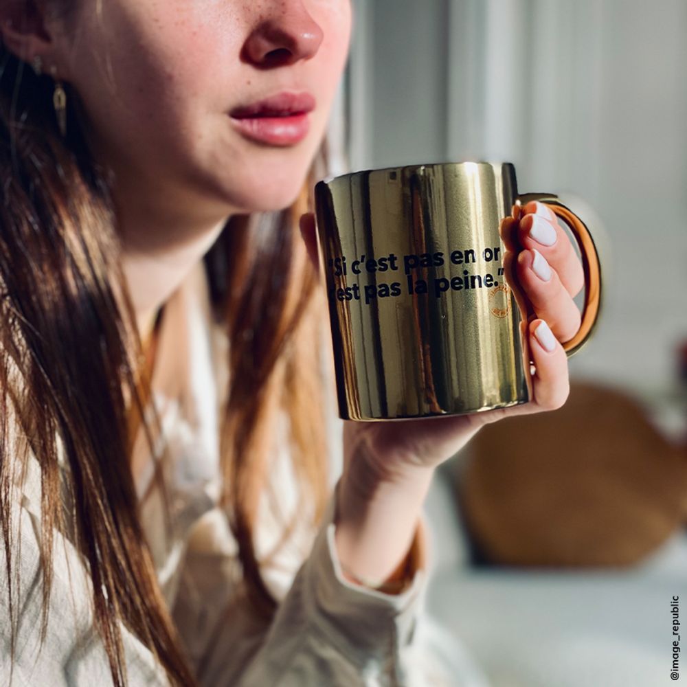 Objets de décoration - Or et Argent en Série Limitée "Mugs Loïc Prigent" - IMAGE REPUBLIC
