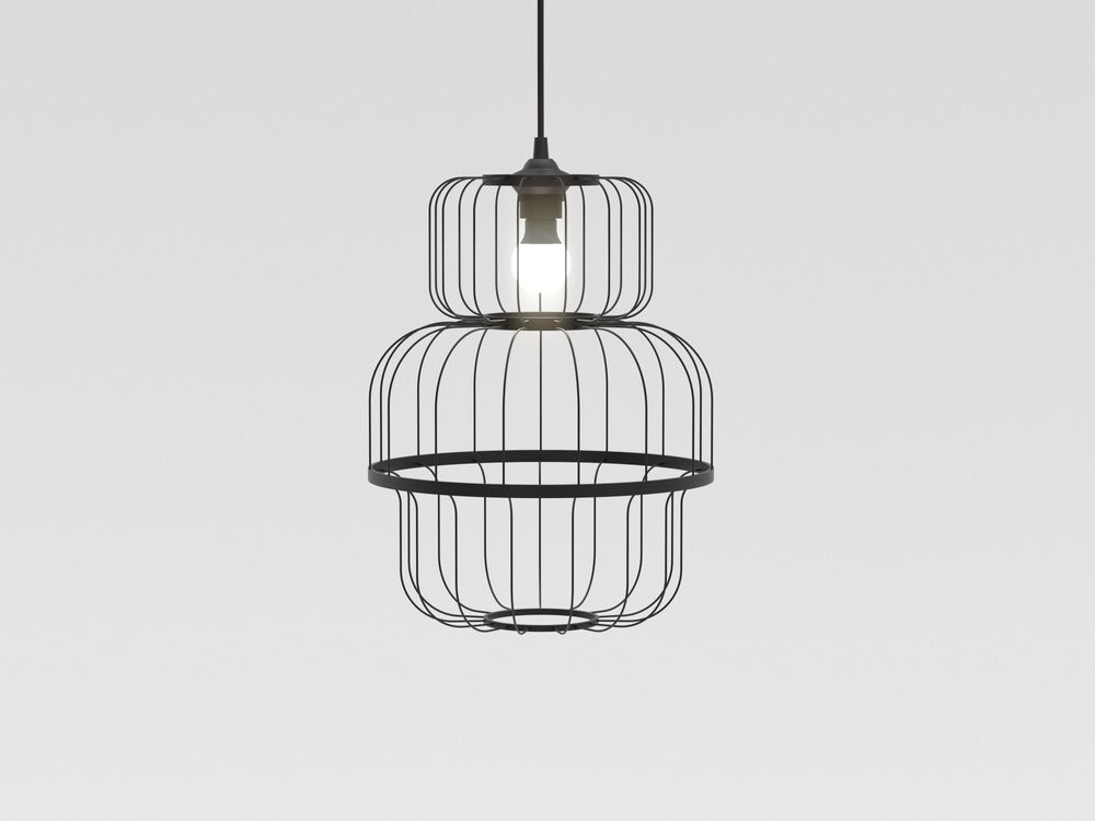 Plafonniers - Ireko Lampshade Bk - ANCOU