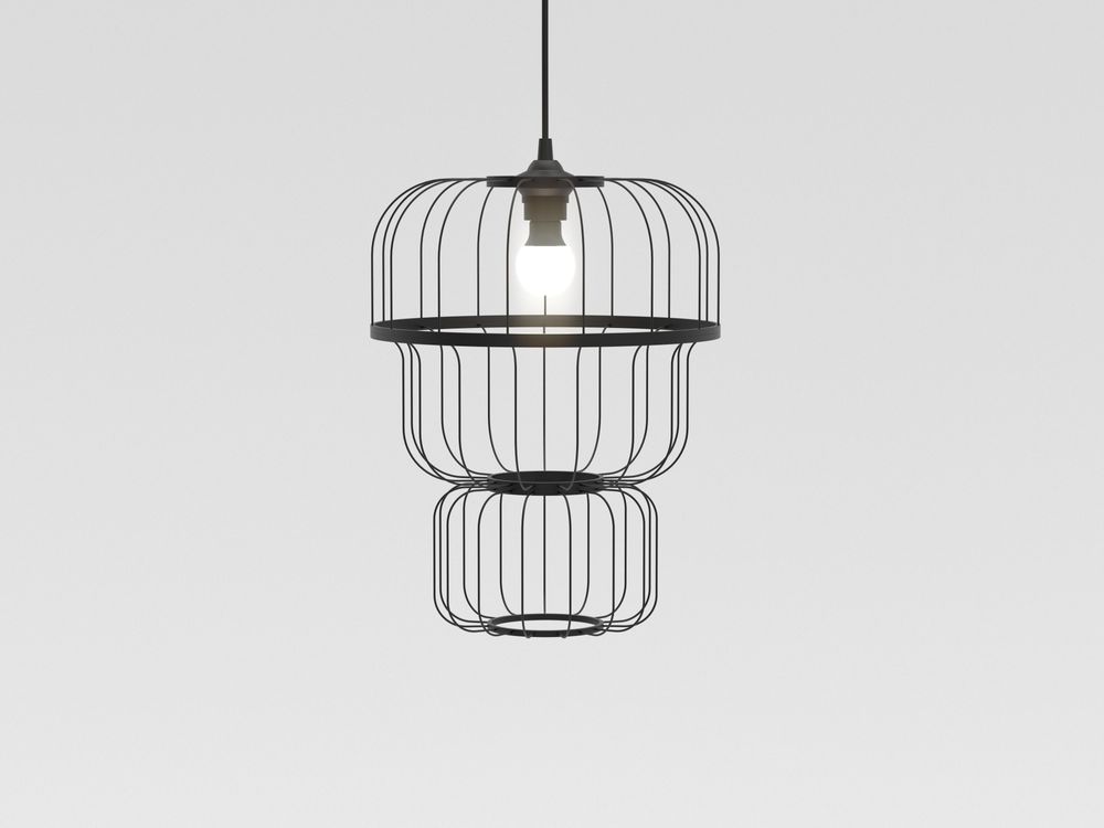 Plafonniers - Ireko Lampshade Bk - ANCOU