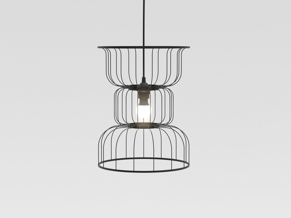 Plafonniers - Ireko Lampshade Bk - ANCOU