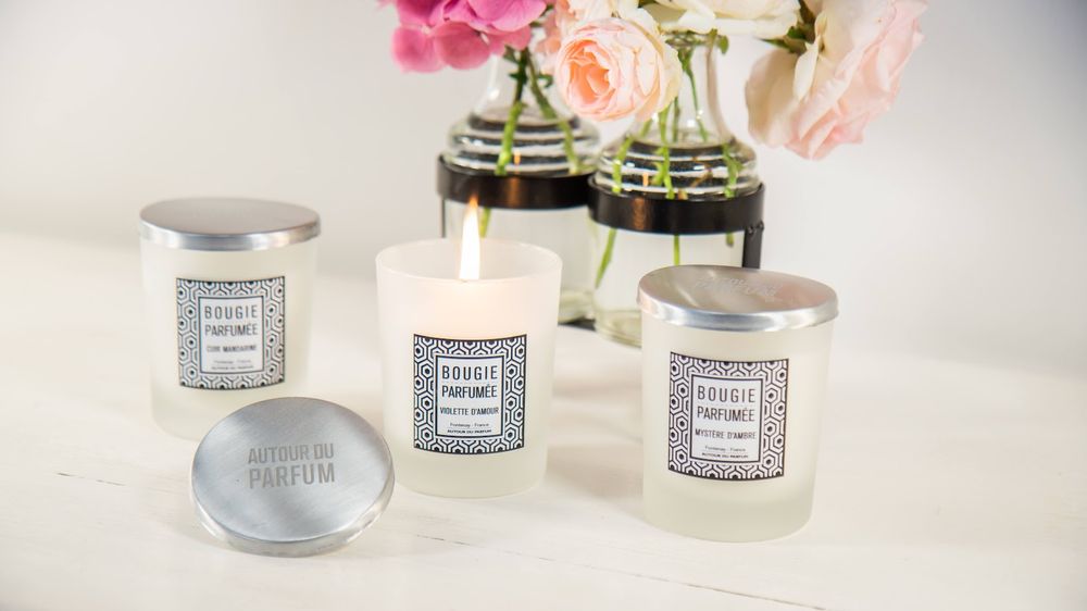 Diffuseurs de parfums - Magma Chic, Bouquet de parfum, Brûle Parfum et Bougie Sphère - AUTOUR DU PARFUM