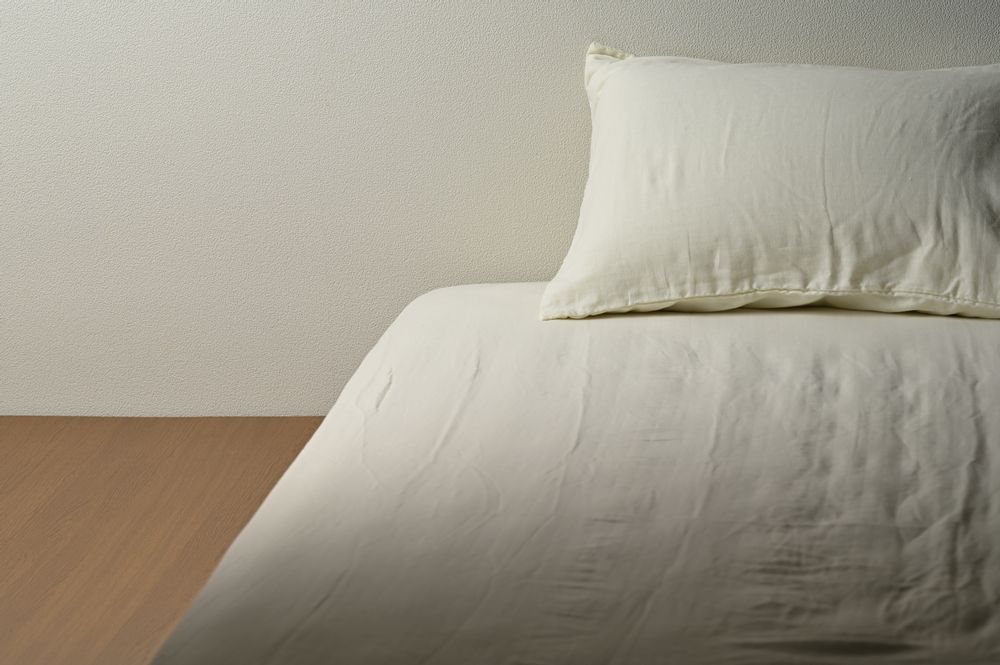 Bed linens - Double Wazarashi Cotton Gauze Box Sheets - WESTY