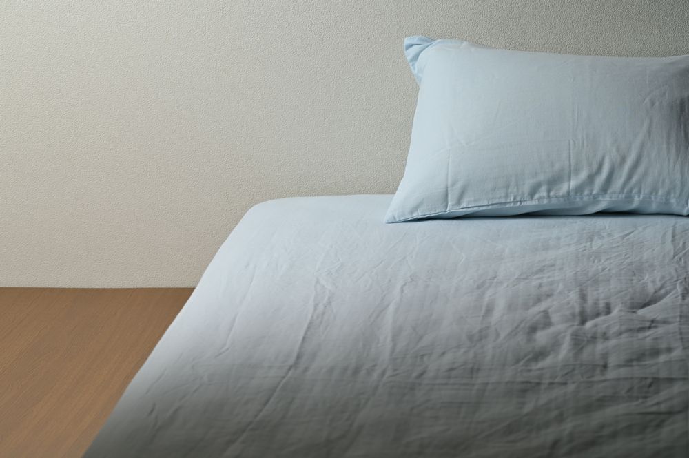 Bed linens - Double Wazarashi Cotton Gauze Box Sheets - WESTY