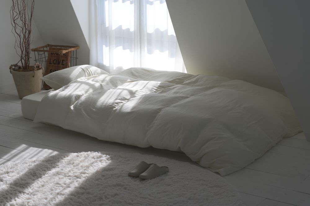 Bed linens - Double Wazarashi Cotton Gauze Box Sheets - WESTY