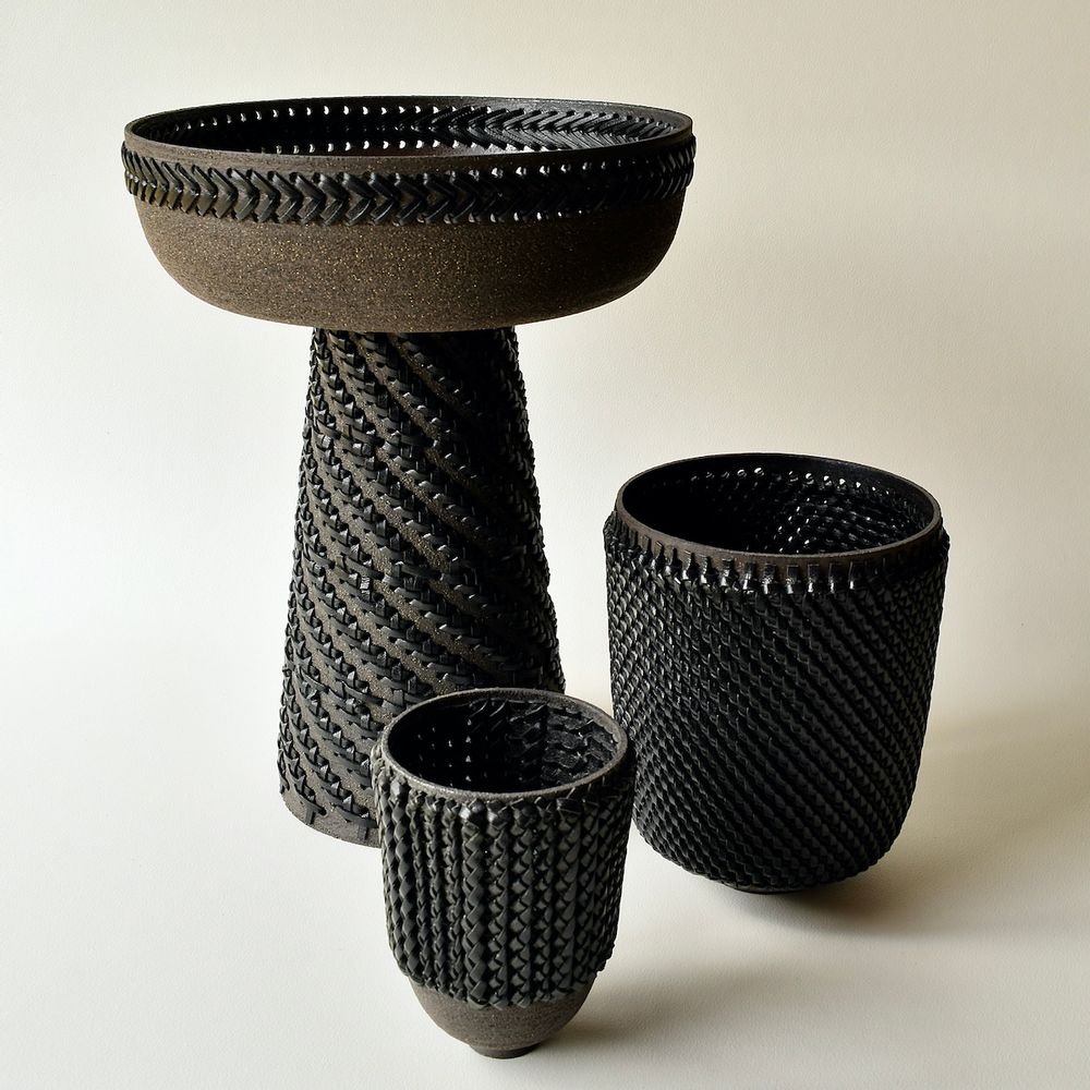 Ceramic - Vase GL.RB.119 - SILVER.SENTIMENTI.CERAMIQUE