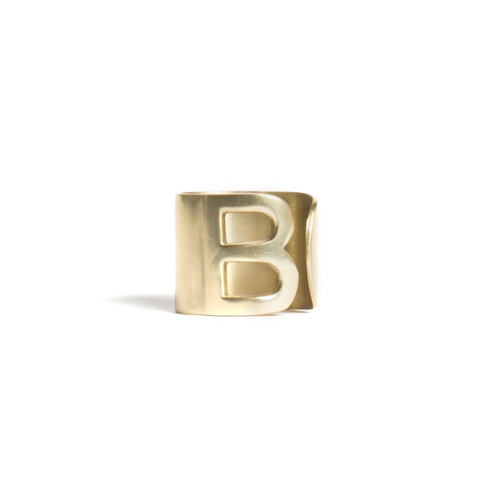 Napkins - Napkin Holder - Letter B - BITOSSI HOME