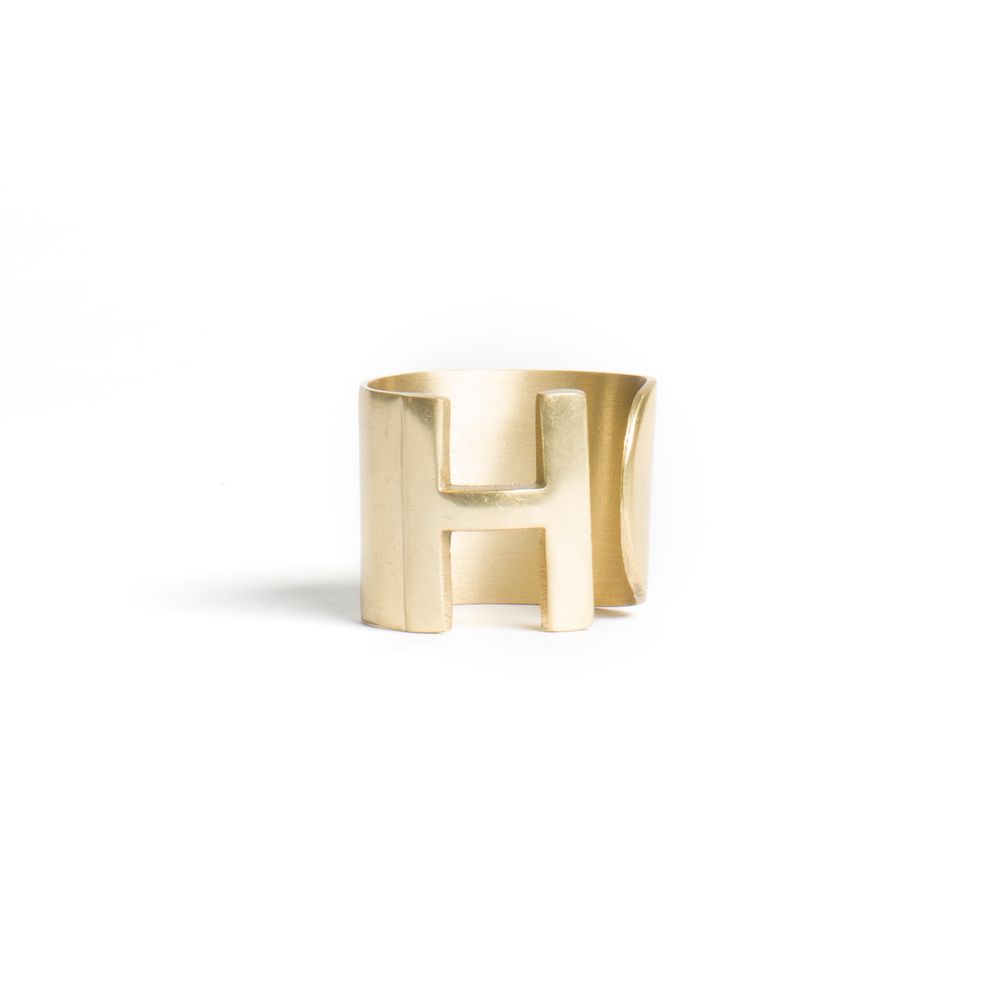 Serviettes - Porte-serviettes - Lettre H - BITOSSI HOME