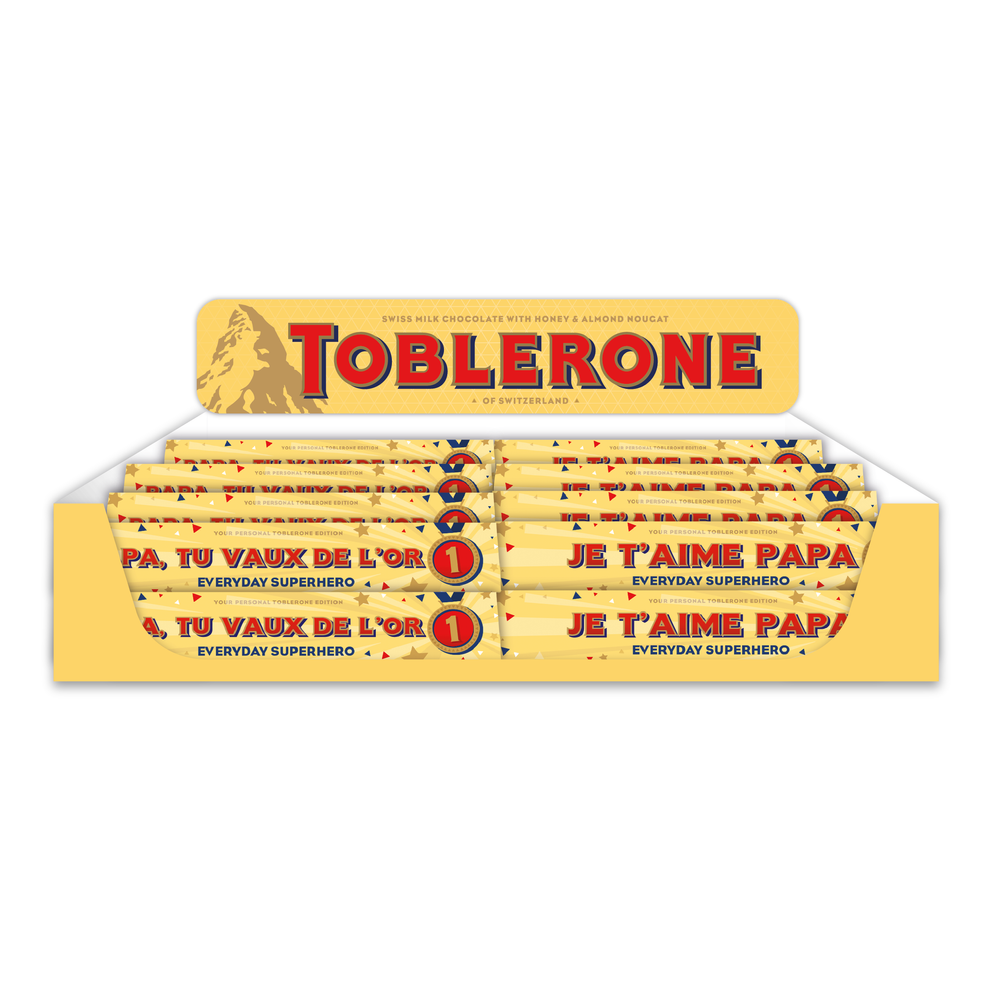 Gifts - Personalised Toblerone 100g Display Box - EMAGINATION STORE