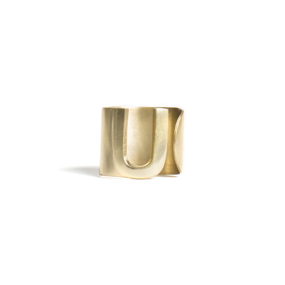 Serviettes - Porte-serviettes - Lettre U - BITOSSI HOME