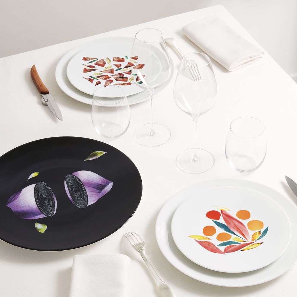Assiettes de réception - Collection Dame Nature par le Chef Alain Passard - MAISON FRAGILE PARIS