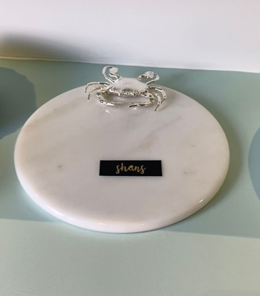 Objets de décoration - SHANS marble accesoried servings, plates - SHANS