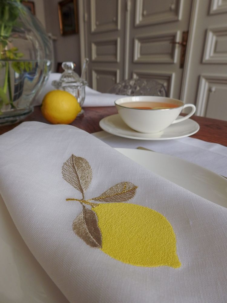 Table linen - LEMON towel - ARTIPARIS