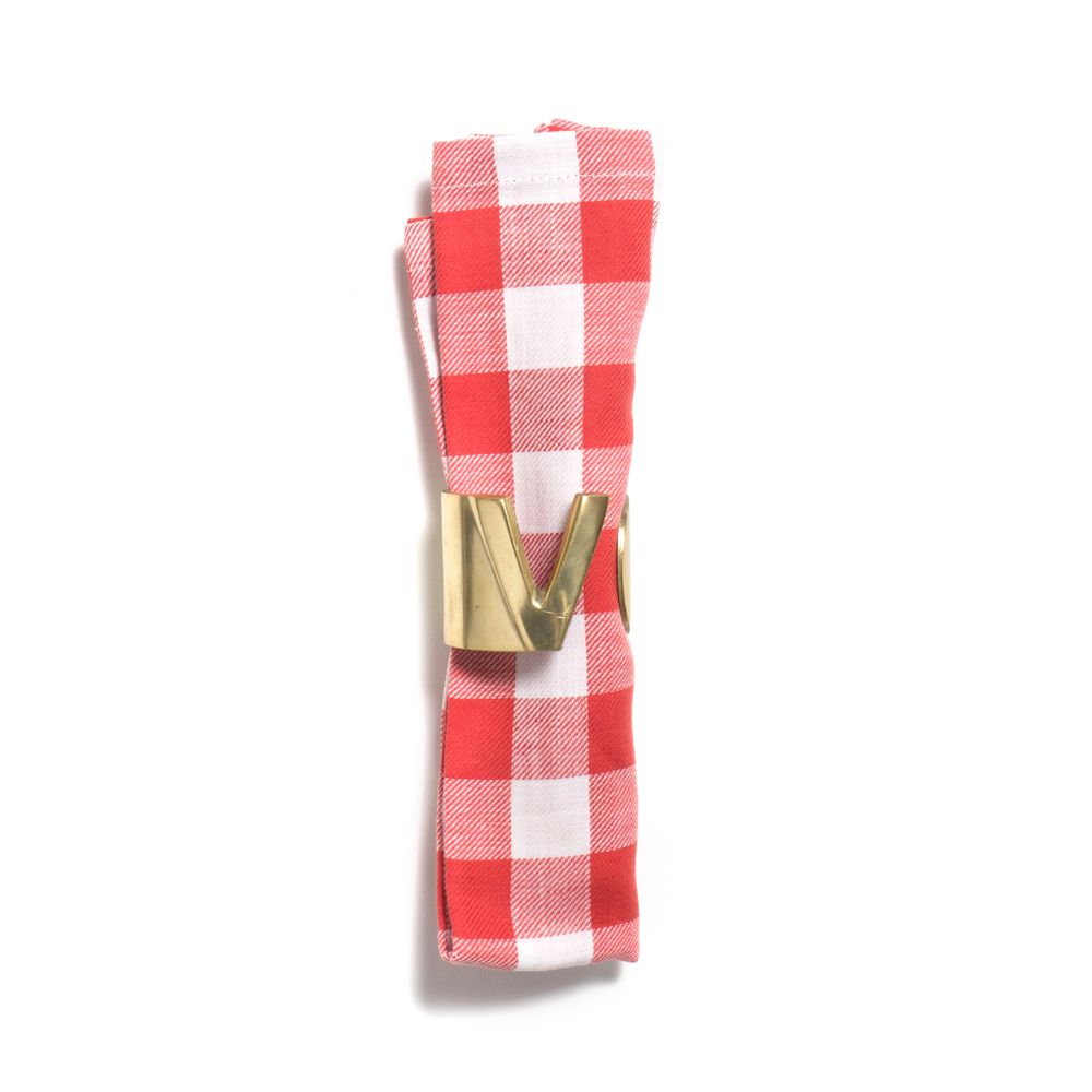 Napkins - Napkin Holder - Letter V - BITOSSI HOME