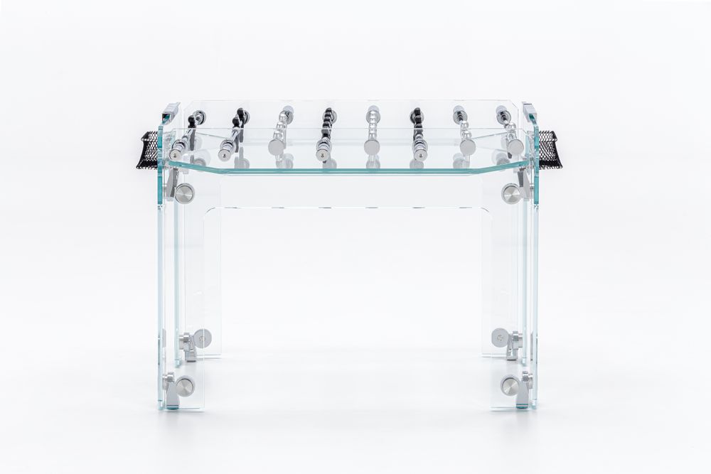 Other tables - Teckell Cristallino Transparent / Black - TECKELL