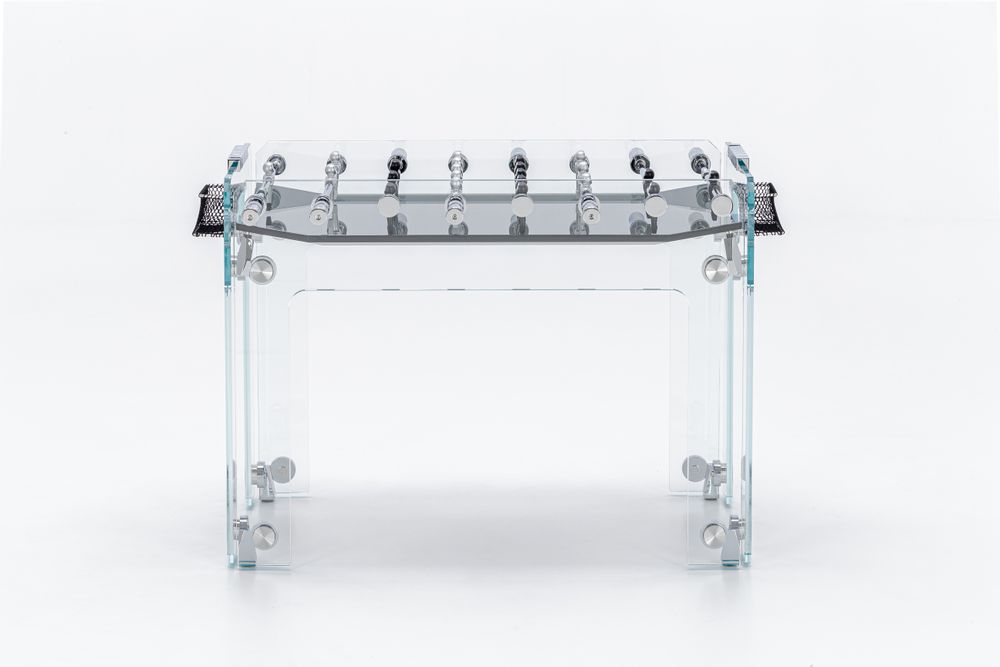 Other tables - Teckell Cristallino Transparent / Black - TECKELL