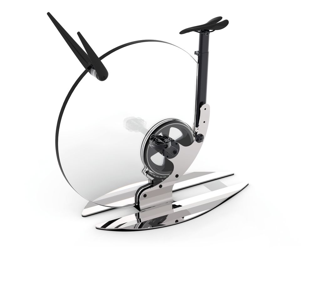 Design objects - Teckell Ciclotte Chrome / Black - TECKELL