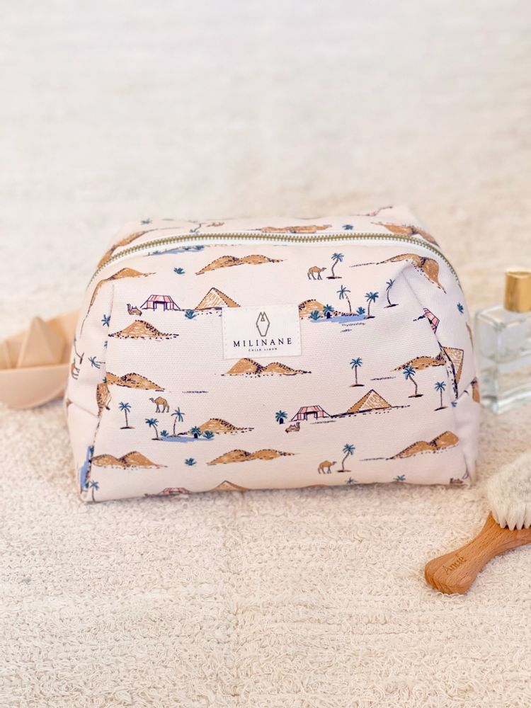 Decorative objects - Toiletry bag - Gizeh- Jade - MILINANE