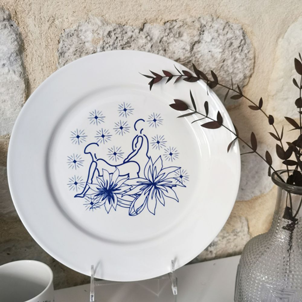 Everyday plates - Porcelain plates - ATELIER MONTSOURIS