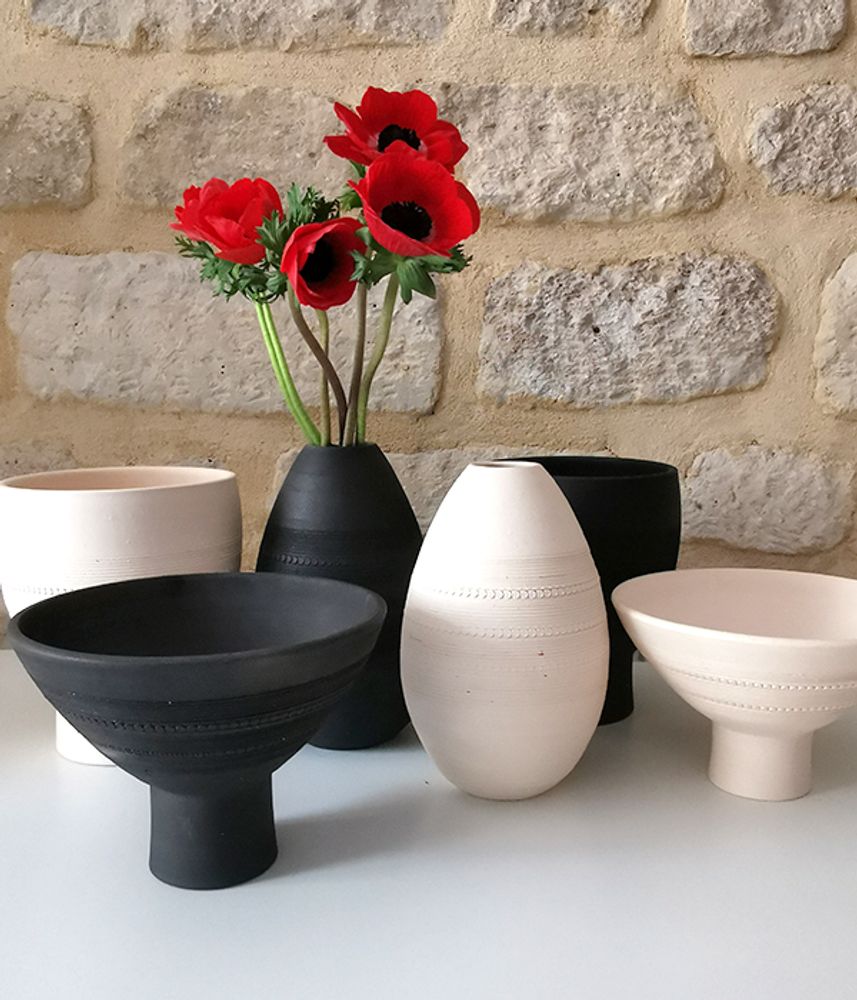 Vases - Decorative handmade ceramics - ATELIER MONTSOURIS