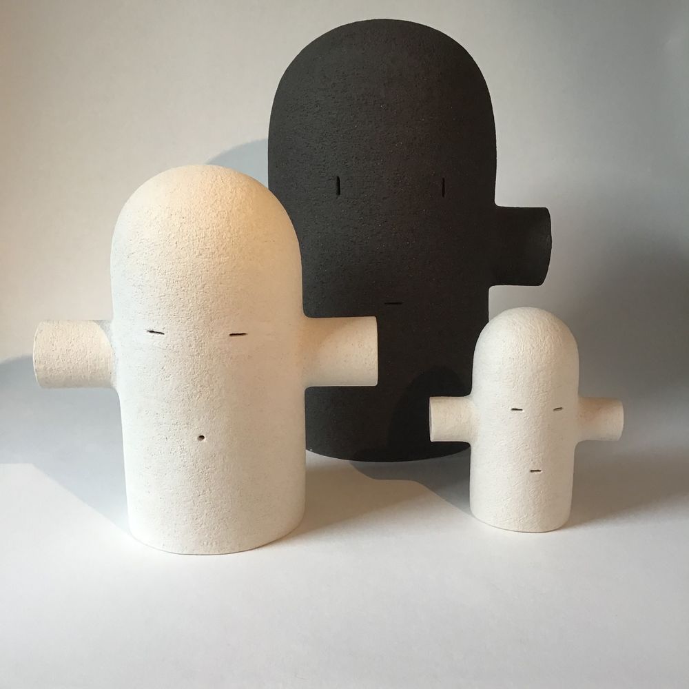 Céramique - Série M et Sculptures Moodiie - CLAUDINE GOURIOU CERAMIQUE