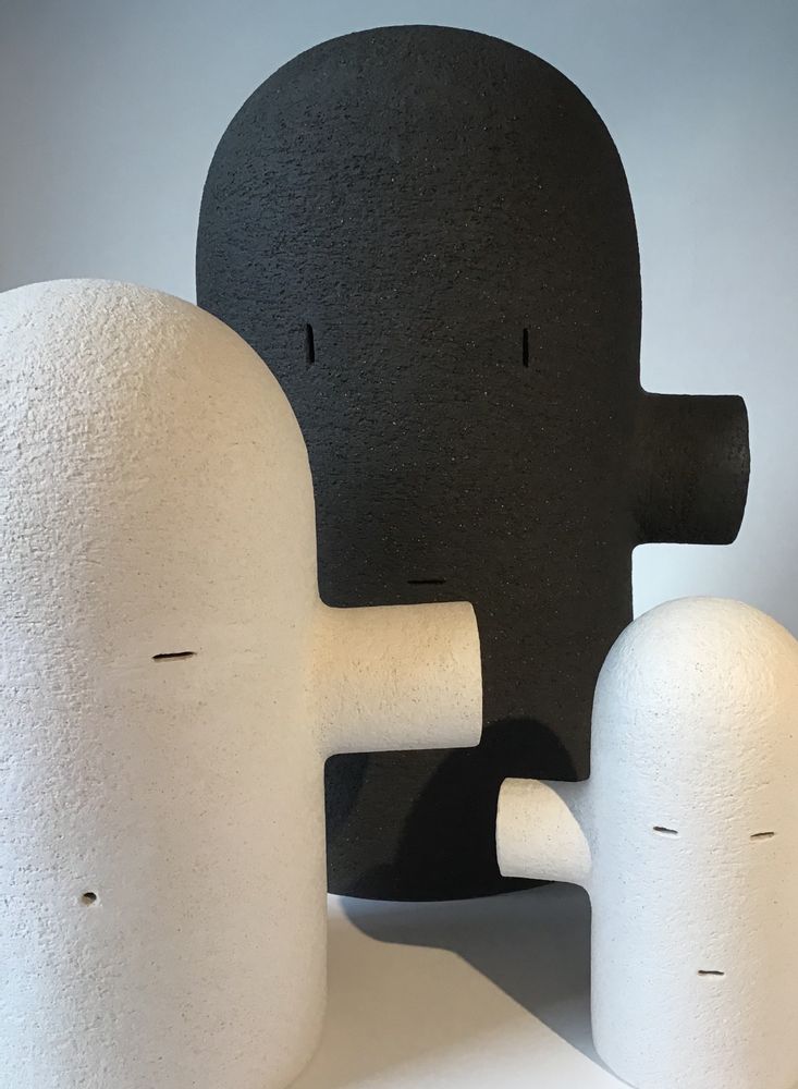 Céramique - Série M et Sculptures Moodiie - CLAUDINE GOURIOU CERAMIQUE
