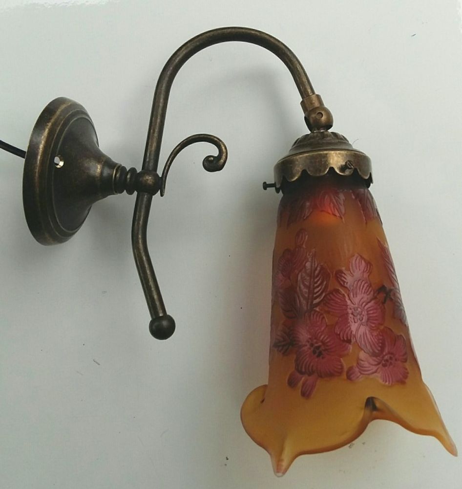 Art glass - Wall lights, Art Nouveau, Art Deco and Baroque style. - TIEF