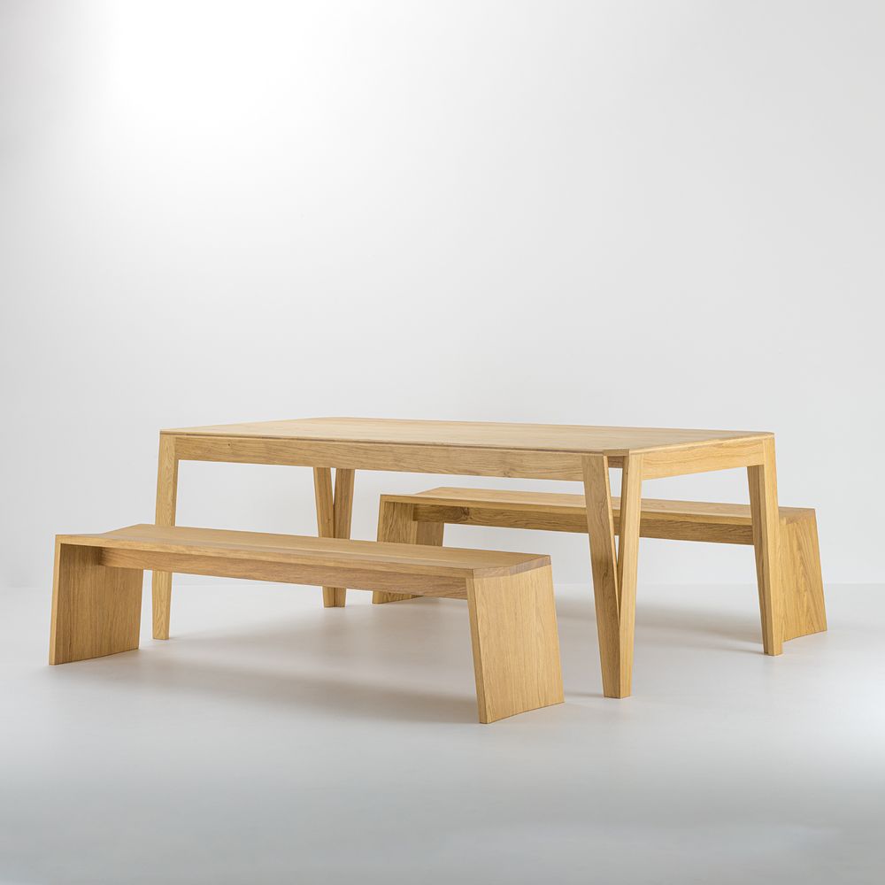 Dining Tables - MeliMelo table in solid walnut - DELAVELLE