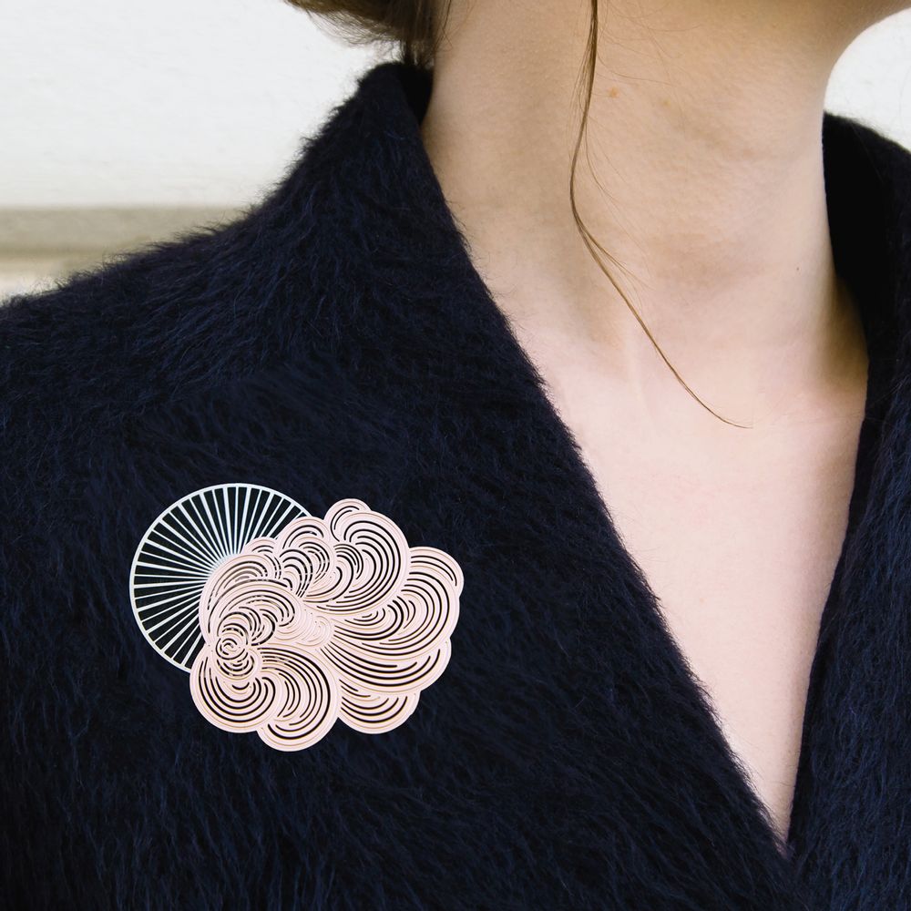 Bijoux - Mist magnetic pin - TOUT SIMPLEMENT,