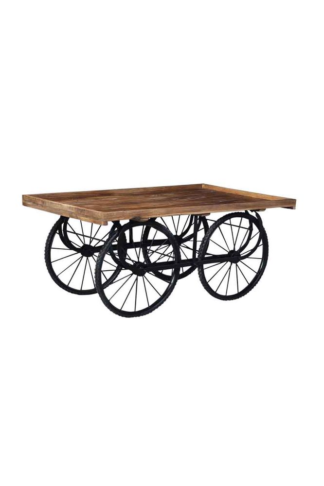 Objets design - Table Console Charette - GRAND DÉCOR