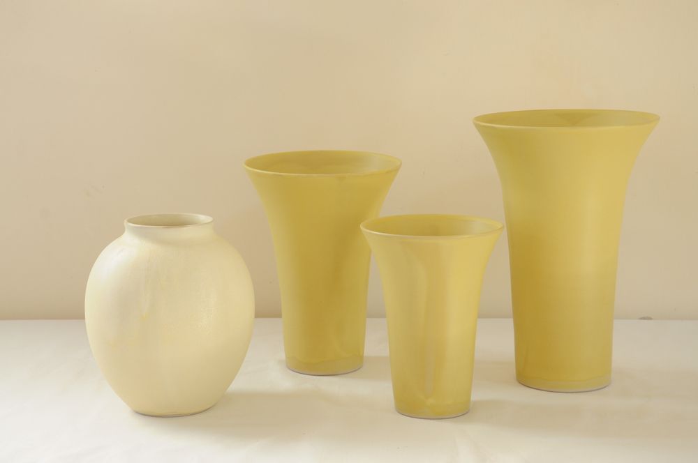 Vases - Vases jaunes - CHRISTIANE PERROCHON