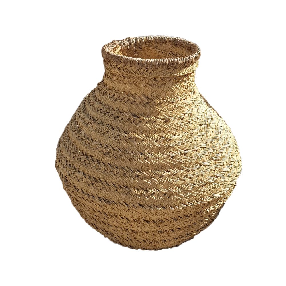 Decorative objects - Handcrafted XXL palm-leaf jars - MAISON LILO