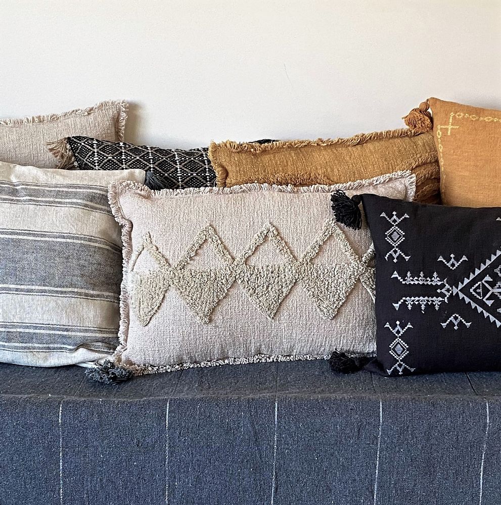 Coussins textile - Coussins tuftés Hoggar - MAISON LILO