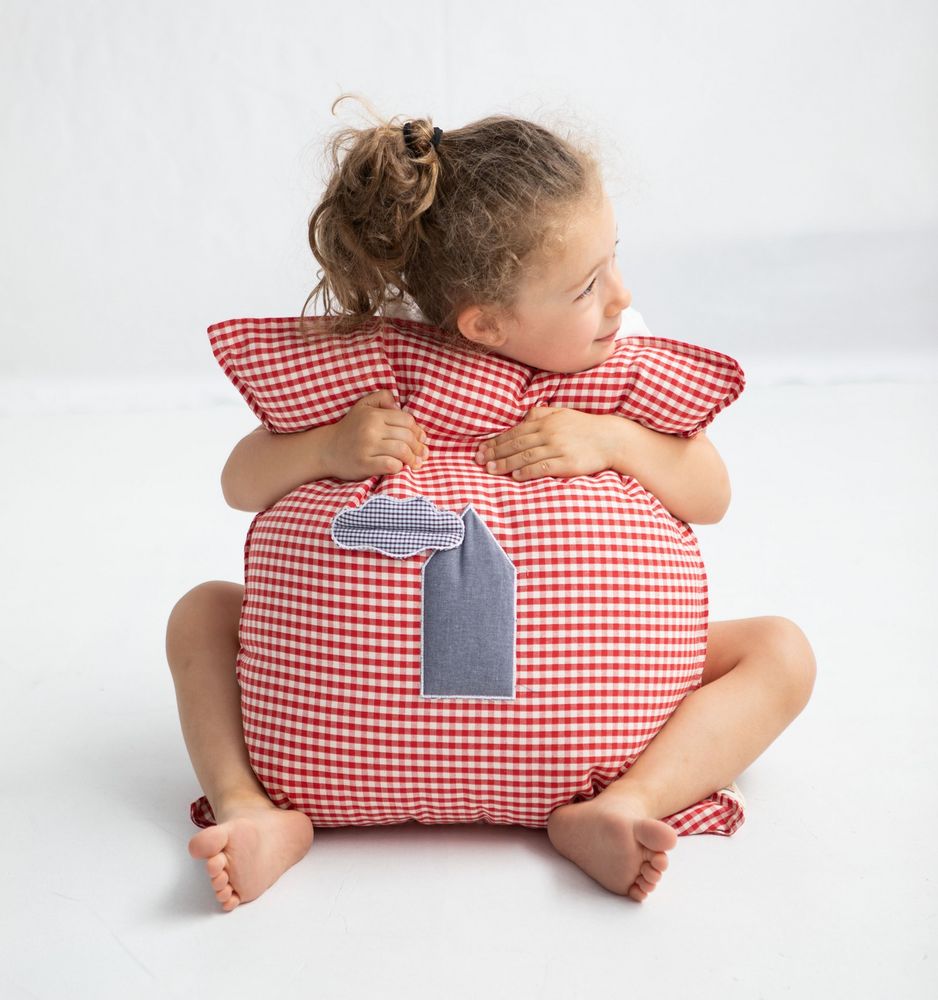Cushions - Tana and Farfallone – COCCOLI - Cushions - MISCIMU' AMICI DI STOFFA