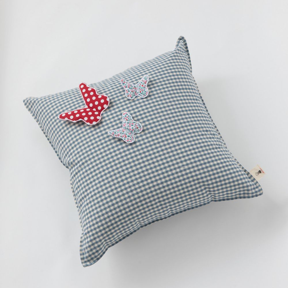 Cushions - Tana and Farfallone – COCCOLI - Cushions - MISCIMU' AMICI DI STOFFA