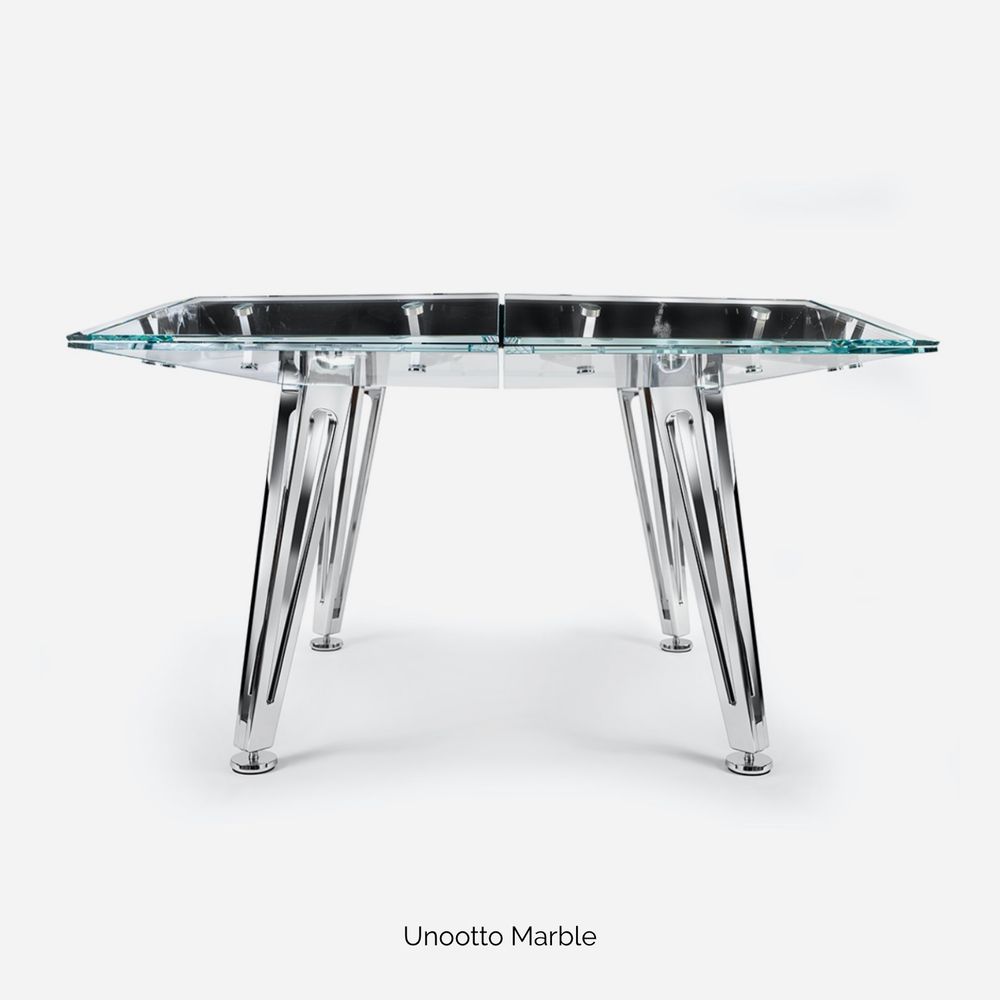 Objets design - Table de poker en marbre Unootto - IMPATIA