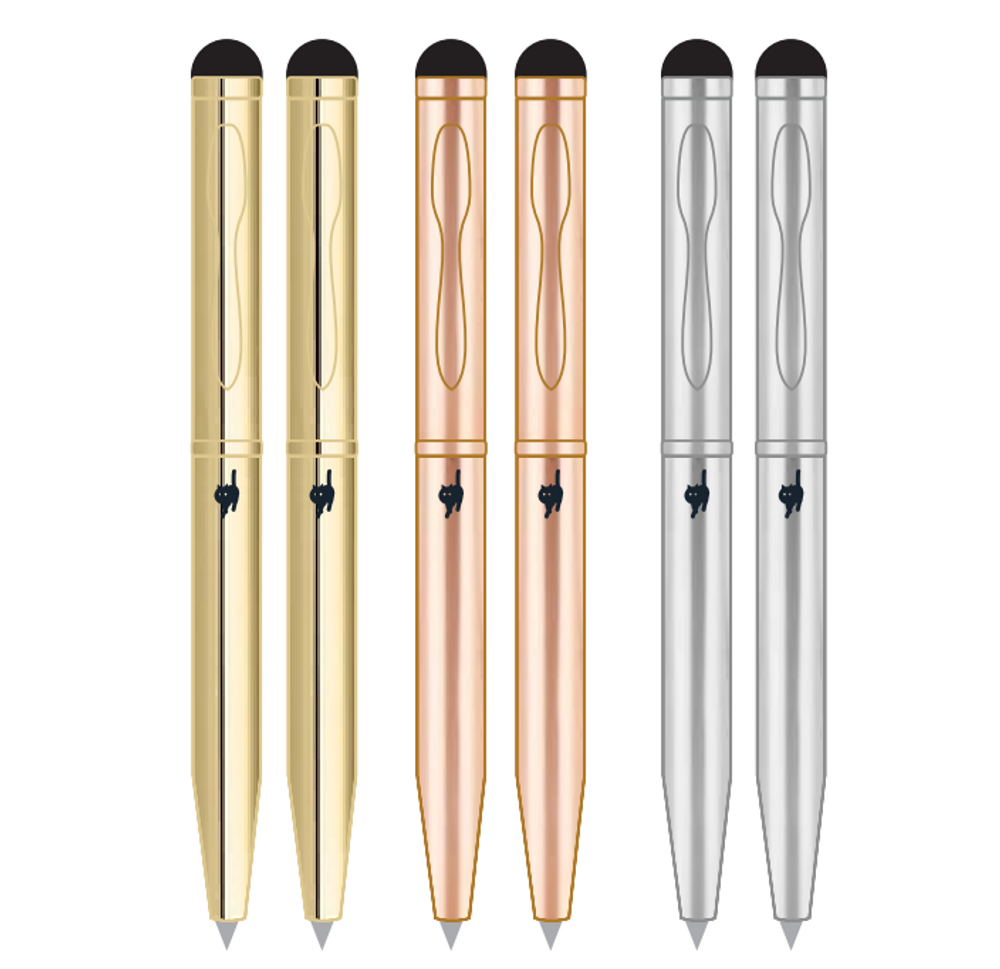Stylos, feutres et crayons - STYLO COLORÉ : STYLOS DE JOURNALIER/STYLET D'ÉCRAN - CATWALK