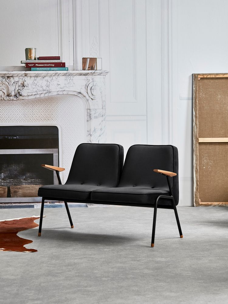 Sofas - 366 Metal 2-Seater - 366 CONCEPT