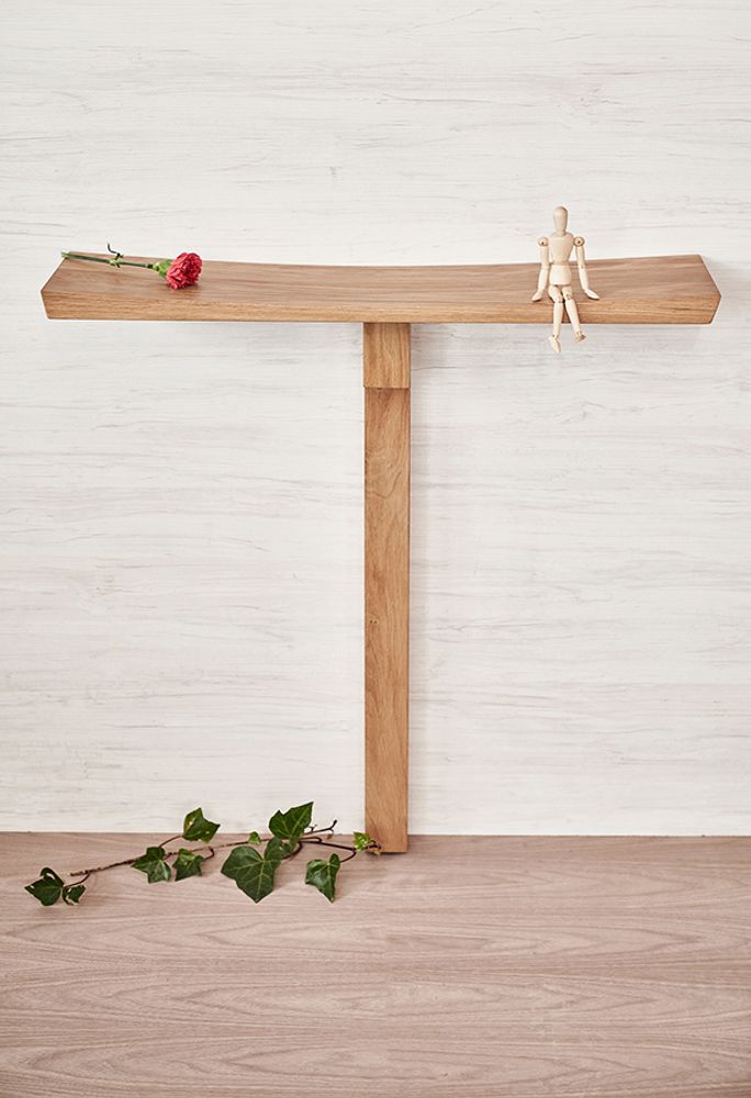 Consoles - console en bois - VAN DEN HEEDE-FURNITURE-ART-DESIGN