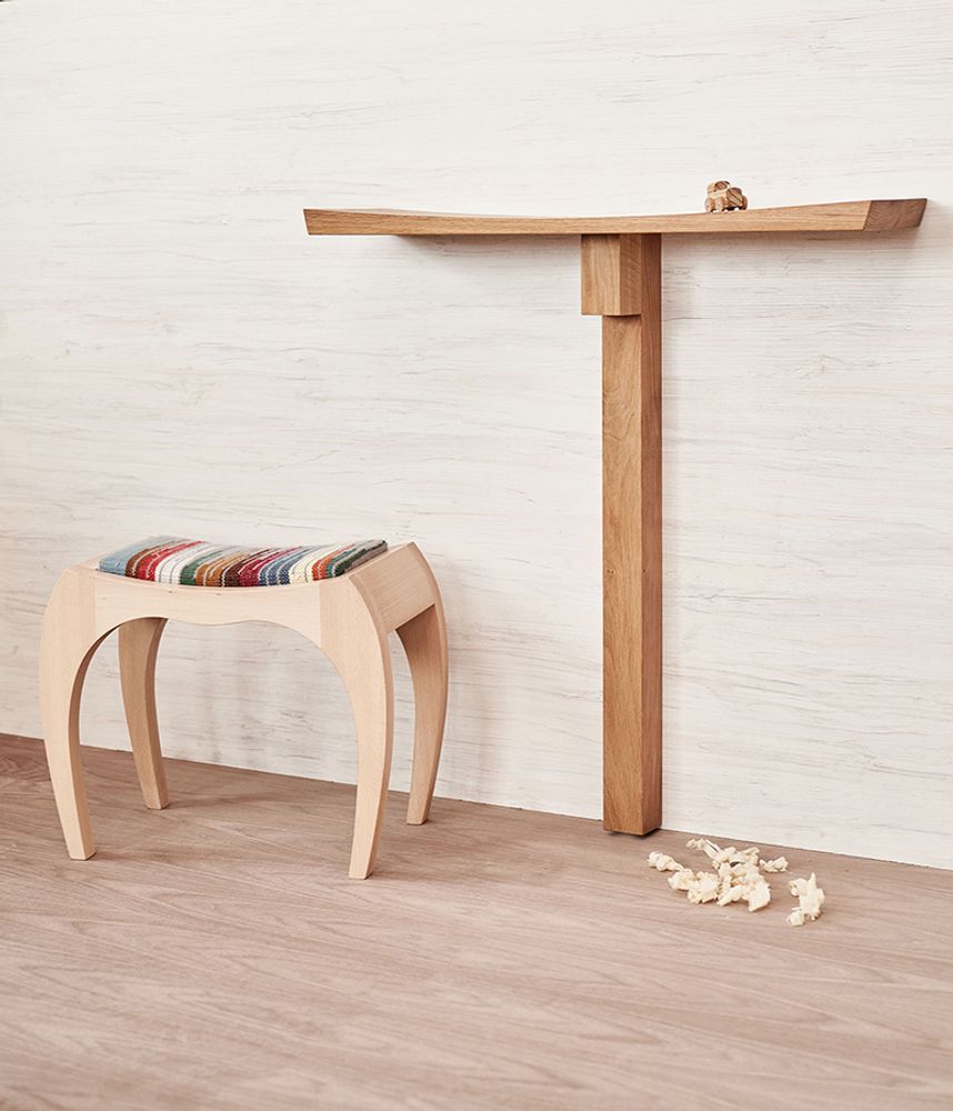 Consoles - console en bois - VAN DEN HEEDE-FURNITURE-ART-DESIGN