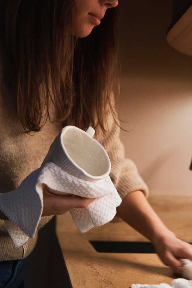 Tea towel - Chanvra : Hemp wipes - DESIGN FOR RESILIENCE